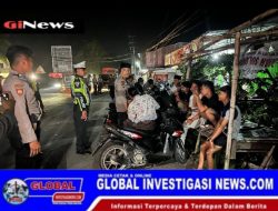 Polres Loteng Intesifkan Patroli Fajar Humanis Antisipasi Peran Petasan Saat Sahur.