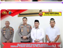 H. Anwar Hadimi, S.Pd., M.Pd Tokoh Berpengaruh Di Batola Menerima Tamu Kehormatan dari Kapolres Batola AKBP Anib Bastian, S.IK., MH.