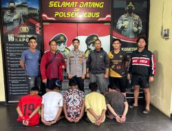 PELAKU PENGEROYOKAN MENGGUNAKAN SENJATA TAJAM DI DESA TUMBAK PETAR KEC. JEBUS BERHASIL DIRINGKUS TIM RESERSE POLSEK JEBUS