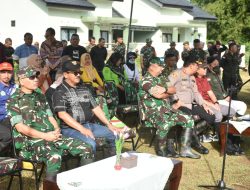 Danrem 133/NW Hadiri Penanaman Bersama Padi Gogo dan Jagung (Tumpang Sari) di Lahan Pertanian Kodim 1316/Boalemo