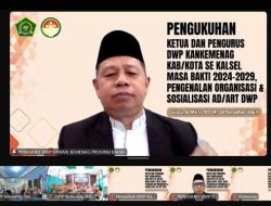 TAMBRIN, BERIKAN APPREASI KEPADA DWP KAMENAG SE-PROPINSI KALIMANTAN SELATAN