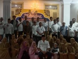 Keluarga Besar Paduli Badunsanak BukBer Bersama Sekaligus Menyantuni Anak Yatim-Piatu