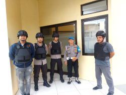 Personil KSKP Merak Melaksanakan Sispam Mako