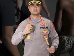 Kapolres Bangka Tengah Monitoring Lomba Lari Di Bulan Ramadhan