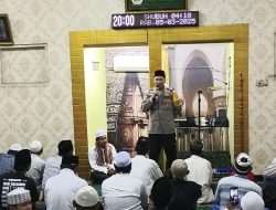 Safari Ramadhan Polres Pelabuhan Tanjung Perak Sampaikan Himbauan Kamtibmas.