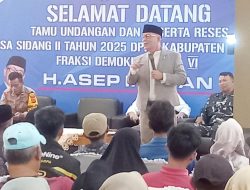 Masa Sidang Reses Ke-2, H. Asep Ikhsan Optimalkan Usulan-Usulan Program Kerja Untuk 2026 Prioritas Pada Pendidikan Dan Kesehatan.