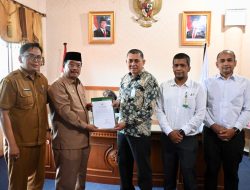 Di Bulan Penuh Berkah Ini, Pemkab Aceh Singkil Terima Dividen Rp. 2,5 Miliar Lebih dari Bank Aceh