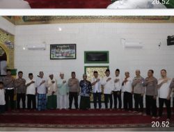 Personil Polres Sergai Bersilahturahmi Safari Subuh di Masjid AT-Thoyyibah Dusun X Desa Firdaus Kecamatan Sei Rampah – Sergai