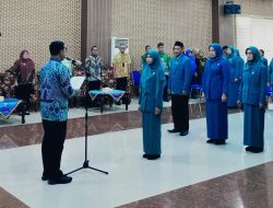 Bupati Riyanto Pamungkas Lantik Pengurus TP-PKK Kabupaten Pringsewu Periode 2025-2030