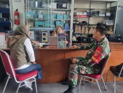 Sambangnya Babinsa Tipes Mewujudkan Silaturahmi