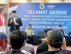 Masa Sidang Reses II Tahun 2025, H. Asep Ikhsan, SE., S.Pd., MM Berkecimpung Di Dunia Pendidikan Selama 36 Tahun .