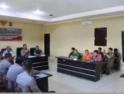 Polres Way Kanan Gelar Rakor Lintas Sektoral Pam Hari Raya Idul Fitri 1446 H