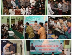 Kapolres Tulungagung Sahur Bersama dan Safari Subuh di Gondang
