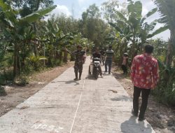 Cor Beton Sesuai Harapan Satgas TMMD