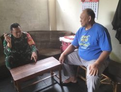 Ciptakan Kedekatan dan Jalin Silaturahmi Babinsa Kemlayan Intensifkan Komsos Dengan Ketua RW.