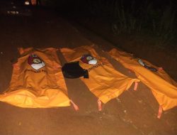 Tiga Anggota Kepolisian Polres Way Kanan Gugur Dalam Menjalankan Tugas Penggerebekan Judi Sabung Ayam Di Kecamatan Negara Batin.