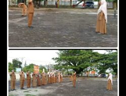 SKPK Dinas Kesehatan Aceh Singkil Gelar Apel Pagi Usai Libur Akhir Pekan