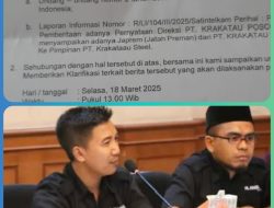 Ahmad Munji Angkat Bicara Terkait Kras Dicky Mangkir Dari Panggilan Polres Cilegon