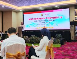 Musawarah Propinsi IX Palang Merah Indonesia Propinsi Lampung Dibuka Oleh Sudirman Said.
