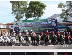 Polres Tulungagung Musnahkan 3.512 Botol Miras & 407 Knalpot Brong Usai Apel Gelar Pasukan Operasi Ketupat Semeru 2025