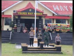 Operasi Ketupat Krakatau 2025, Polres Way Kanan Siapkan 2 Pos Pam dan Layanan Hotline 110 Polri