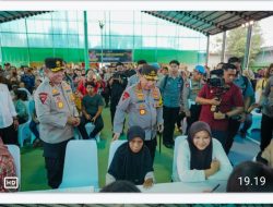 Kunjungi Polda Sumut, Kapolri Tinjau Renovasi Masjid Hingga Bhakti Sosial