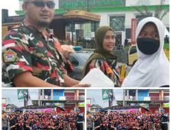 LASKAR MERAH PUTIH INDONESIA (LMPI) MARCAB KAB. KUNINGAN TEBAR BERKAH BULAN SUCI RAMADHAN DENGAN BERBAGI TAKJIL JELANG BUKA PUASA