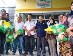 Ketua DPD SPRI Sumut Burju Simatupang, ST., SH Bersama Media Pendamping Bakti Sosial Menyambut Hari Raya Idul Fitri 1446 H