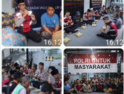 Polres Pelabuhan Tanjung Perak Gelar Buka Bersama dan Berbagi Takjil dengan Anak Jalanan