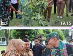 Bupati Bersama Wakil Bupati Barru Hadiri Kunker Pangdam XIV Hasanuddin Di Makodim 1405/Parepare