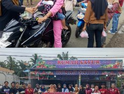 Hari Ke – 24 Ramadhan 1446 H, DPC Ratu Prabu Padang Jaya Bagikan Sayur dan Takjil Gratis