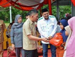 Bupati Lebak M. Hasbi Asyidiki Jayabaya Meninjau Operasi Pasar Murah di Rangkasbitung