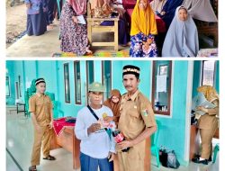 Zakaria Kepala Pekon Tangkit Serdang, Bagikan Insentif Pejuang Keagamaan dalam Nuansa Ramadhan