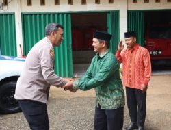 Bulan Suci Ramadhan, Kapolres Way Kanan Sambangi Tokoh di Gunung Labuhan