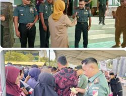 Bazzar Murah Korem 133/NW Serentak Diserbu Warga