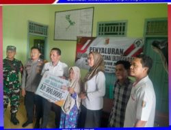 Pelaksanaan Penyaluran Bantuan Langsung Tunai, (BLT) Dana Desa (DD) 10 KPM Kampung Bujuk Agung Kecamatan Banjar Margo