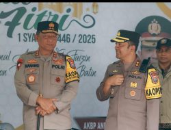 Kapolda Jatim Kunjungi Pos Terpadu Batos Pastikan Kesiapan Pengamanan di Lokasi Wisata Saat Libur Lebaran