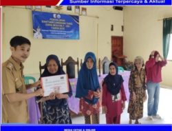 Salurkan Bantuan Langsung Tunai – Dana Desa (BLT-DD) Kepada 25 Keluarga Penerima Manfaat (KPM) Kampung Penawar Rejo Kecamatan Banjar Margo