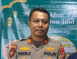 Kapolsek Cibeber AKP Hendri Sinaga SH, Jelang Idul Fitri Himbau Masyarakat Tetap Waspada di Lingkungan Masing masing