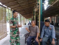 Jelang Hari Raya Idul Fitri, Babinsa Keprabon Bersama Linmas Intensifkan Patroli Wilayah