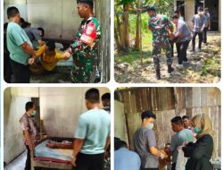 Babinsa Juwangi Bersama Petugas Evakuasi ODGJ di Desa Pilangrejo