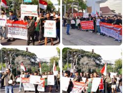 Ratusan Pemuda Sragen Nyatakan Dukung RUU TNI