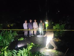 Jembatan Di So Jati Ambruk, Polsek Pajo Gerak Cepat Terjun Ke TKP.