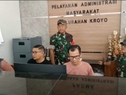 Babinsa Laksanakan Puanter di Kantor Desa, Jalin Sinergitas dengan Aparatur Desa