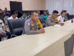 Pastikan Arus Jalan Tetap Lancar, Polda Gorontalo Gelar Rapat Koordinasi Lintas Sektoral