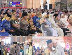 Jaga Kerukunan Antar Sesama, Kapolda Gorontalo Hadiri Halal Bihalal di Grand Sumberia Ball Room