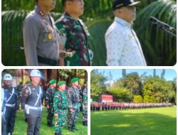 Dandim 1315/KG Hadiri Apel Kesiapan Pengamanan (PAM) Perayaan Ketupat Operasi Terpusat Ketupat Otanaha Tahun 2025