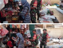 Babinsa Pantau Harga Sembako Pasca Lebaran, Pastikan Stabilitas Harga dan Ketersediaan