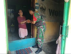 Intensifkan Kegiatan Patroli Wilayah, Babinsa Kepatihan Wetan Gencar Sambang Warga