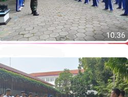 Tingkatkan Kedisiplinan Usai Liburan Sekolah, Babinsa Tegalharjo Berikan Pelatihan PBB Di SMA Warga